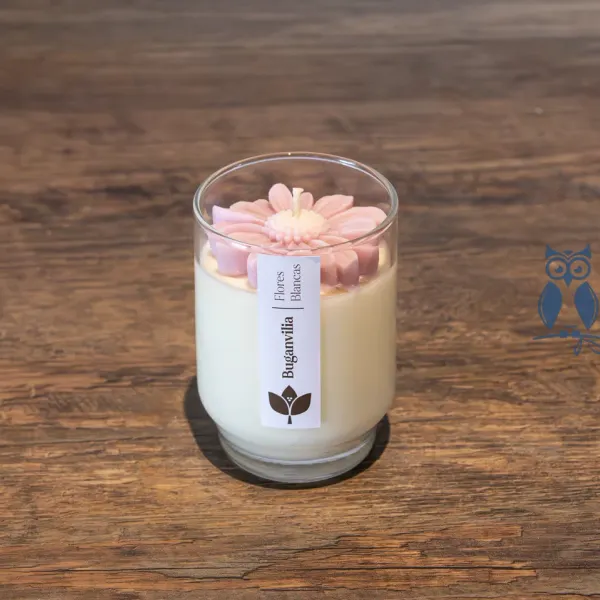 Velas decorativas de cera de soja