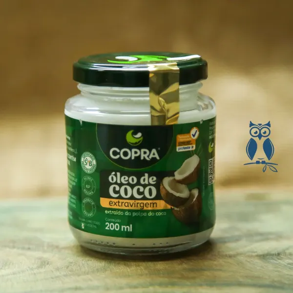 Aceite de Coco Extra Virgen, Extraído de Pulpa de Coco, Vegano