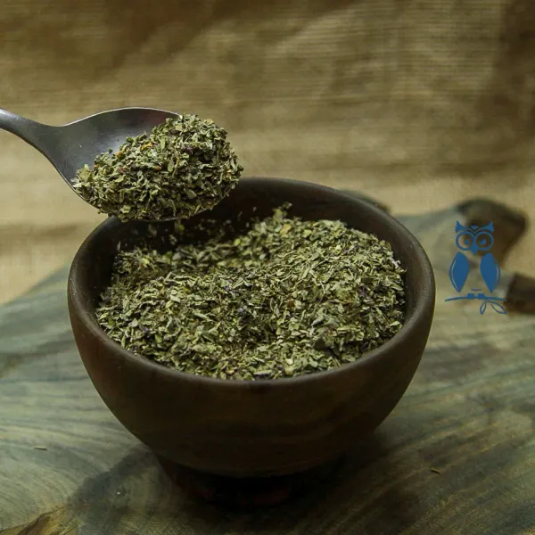 Albahaca frotada orgánica