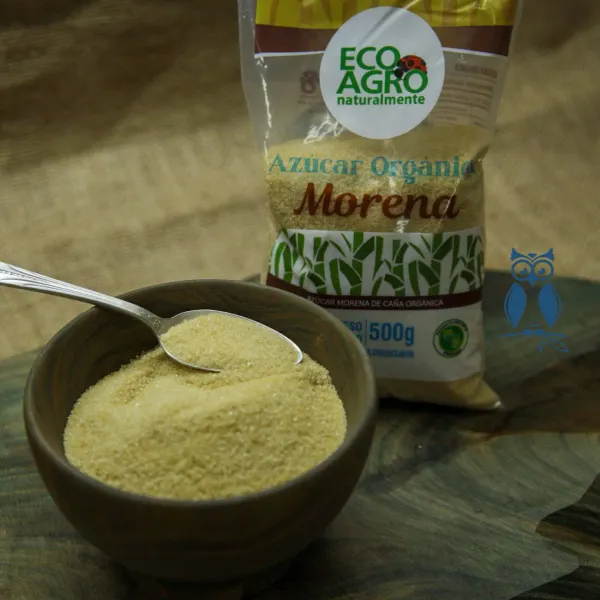 Azúcar orgánica morena