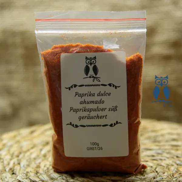 Paprika dulce ahumada