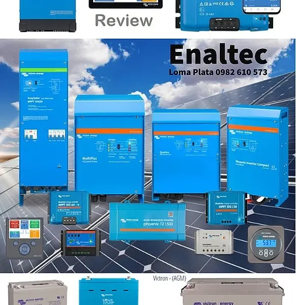 Productos Victron Energy para sistemas fotovoltaicas