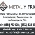 Imagen de Metal y Frio