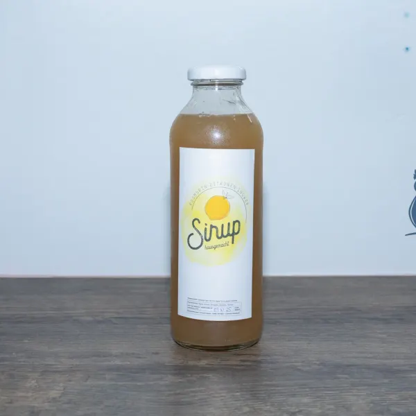 Sirup con Romero-Jengibre-Limon casero