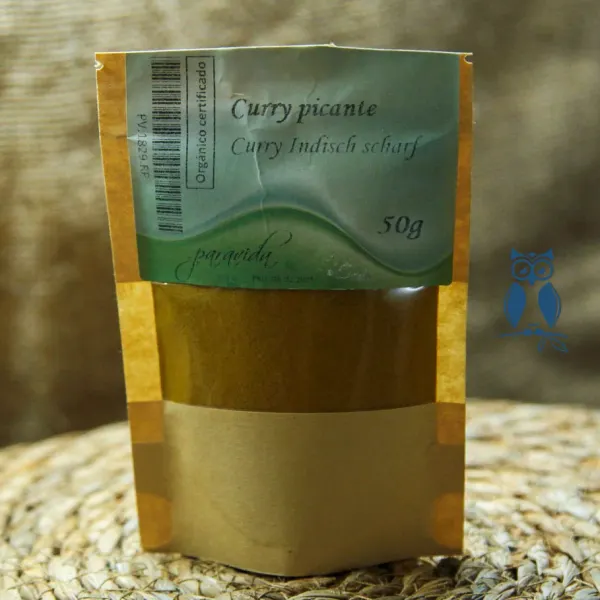 Curry picante orgánico