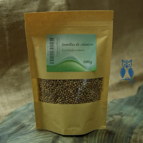 Semillas de cilantro orgánicas