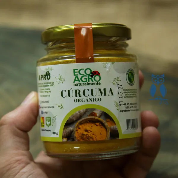 Cúrcuma orgánica en polvo