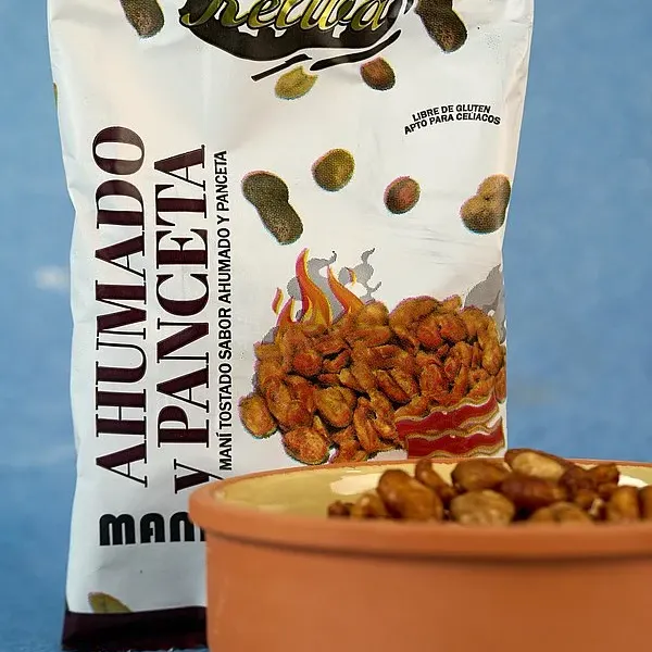 Maní ahuamdo y panceta 100g