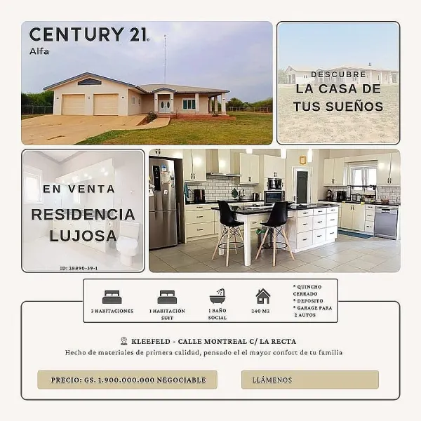 Casa lujosa en venta