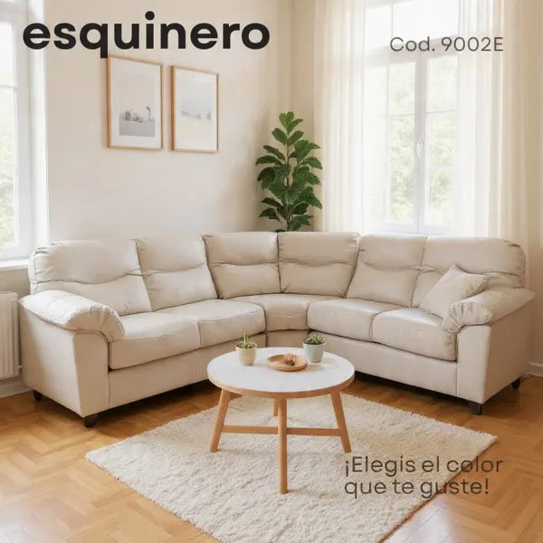 Sofa Esquinero Coufa Cod 9002E