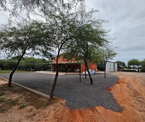 Recarga de patio y cimiento