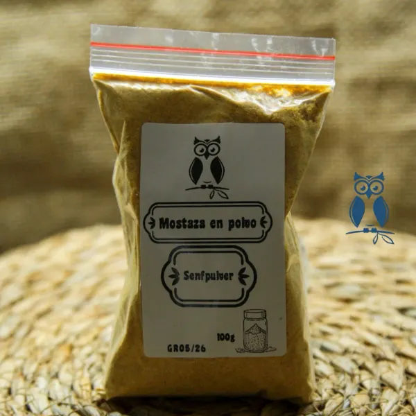 Mostaza en polvo