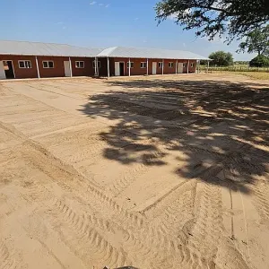 Nivelación de patio