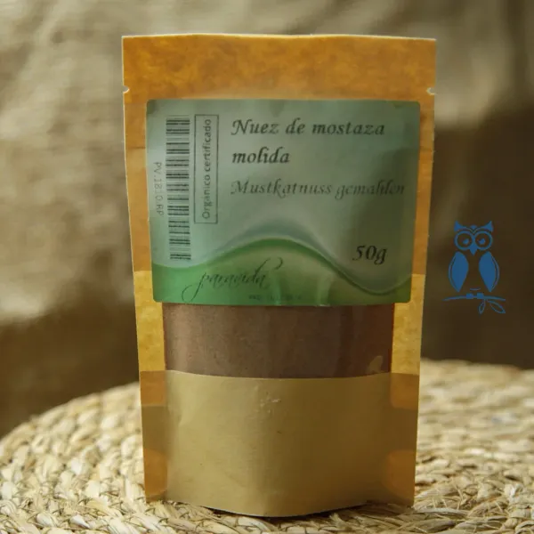Nuez de mostaza molida orgánica