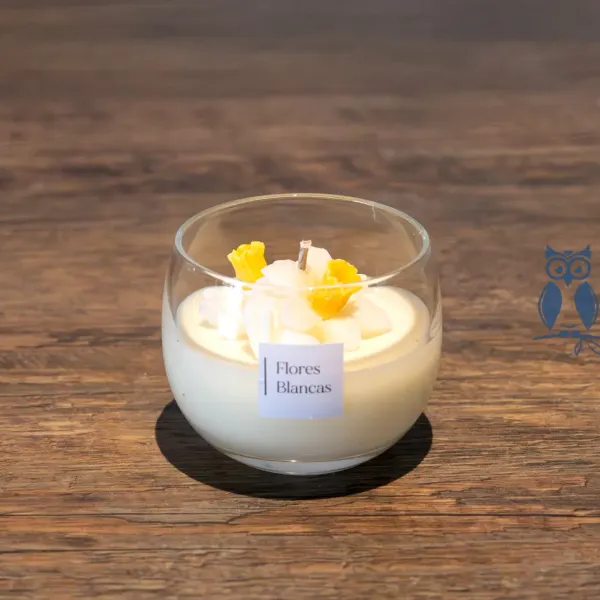 Velas decorativas de cera de soja