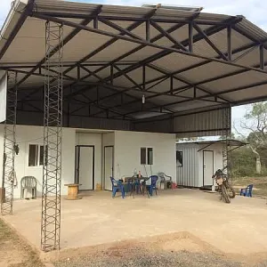 Construcción de tinglados