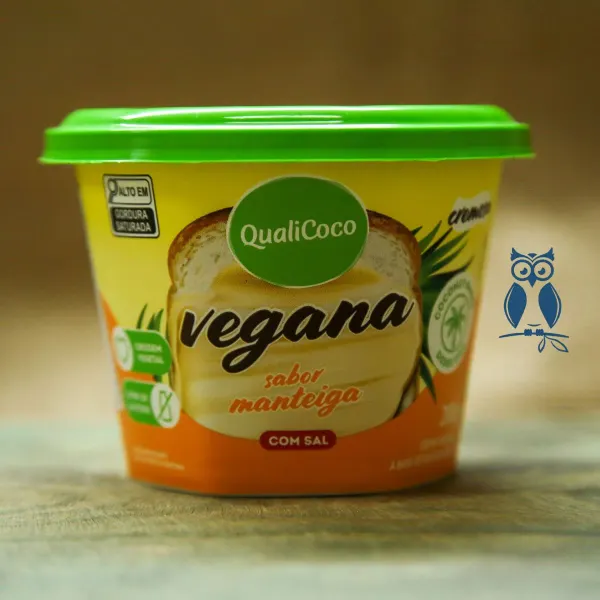 Manteca Vegana con Sal a Base de Aceite de Coco
