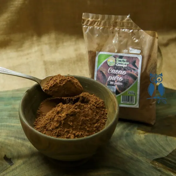 Cacao puro en polvo
