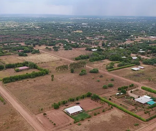 Filmación con drone en el chaco