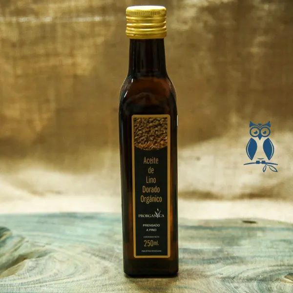 Aceite de Lino Dorado Orgánico