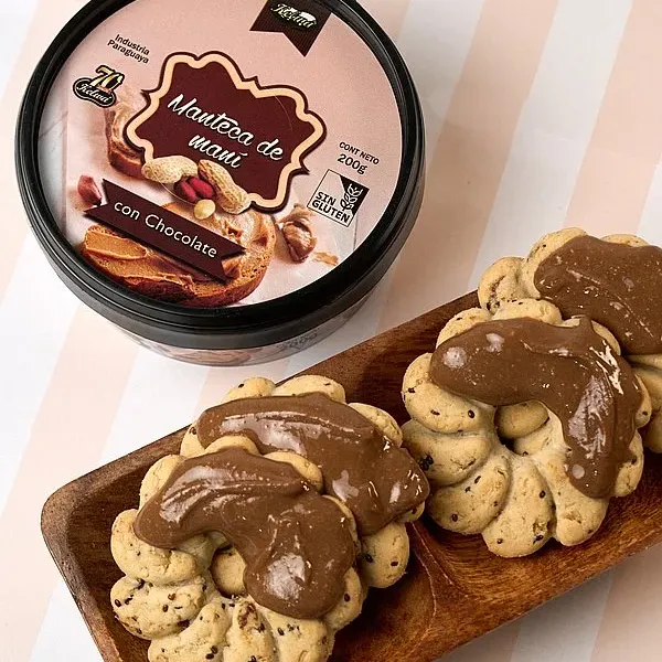 Manteca de maní con chocolate 200g