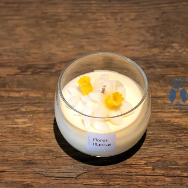 Velas decorativas de cera de soja