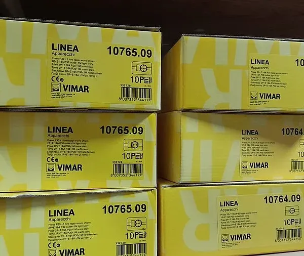 Diferentes lineas de la marca Vimar