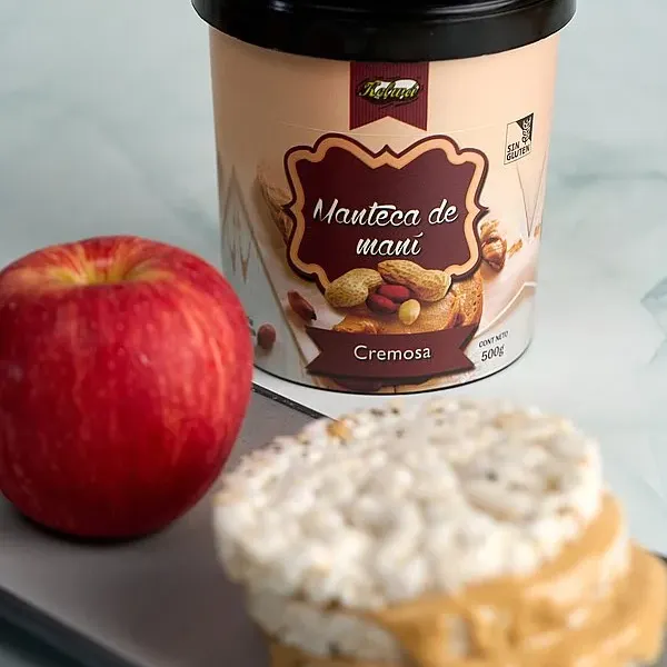 Manteca de maní cremosa 500g