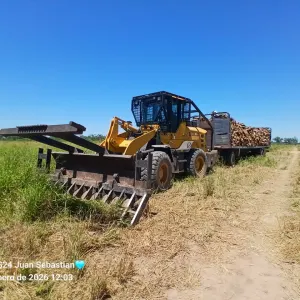 Limpieza de campo con motopala