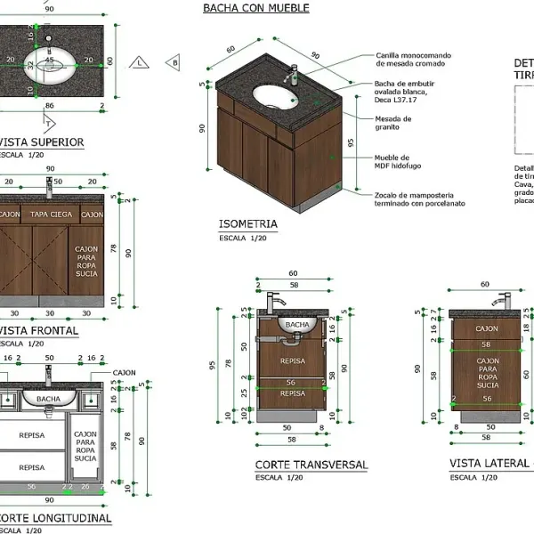 Proyectos técnicos: instalaciones y detalles constructivos