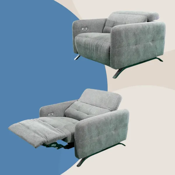 Sillón Reclinable Coufa Cod 9070 2 cuerpos