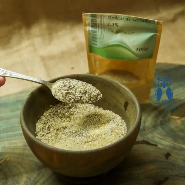 Azúcar de vainilla 1,5 % orgánico