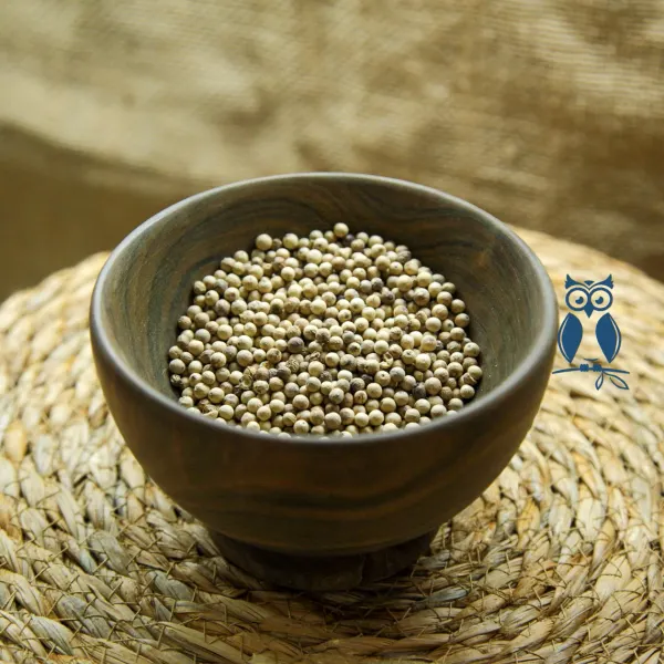 Pimienta blanca en grano orgánica