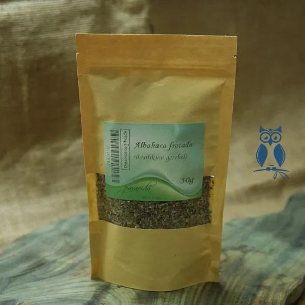 Albahaca frotada orgánica