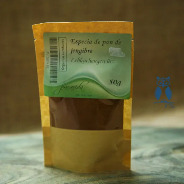 Especia para pan de jengibre orgánica