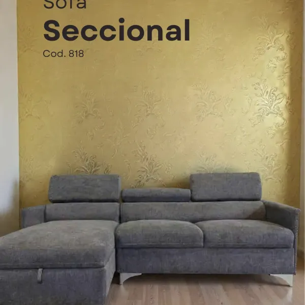 Sofa Seccional Coufa Cod 818