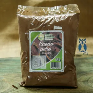 Cacao puro en polvo