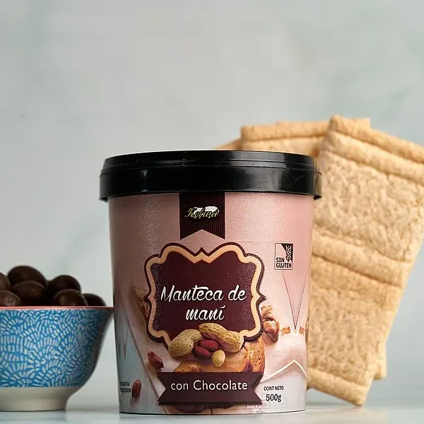 Manteca de maní con chocolate 500g