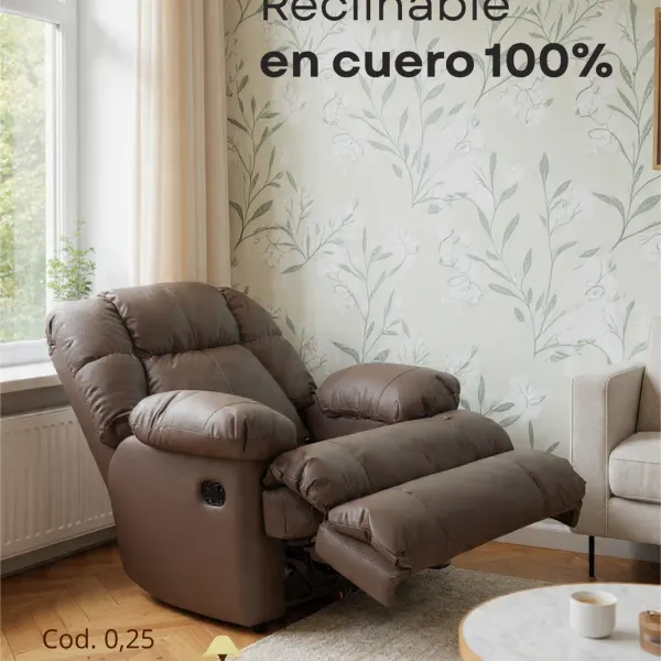 Sillón Reclinable Coufa Cod 0.25 